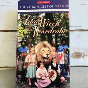 THE LION, THE WITCH AND THE WARDROBE VHS Home Video Tape Two Tape